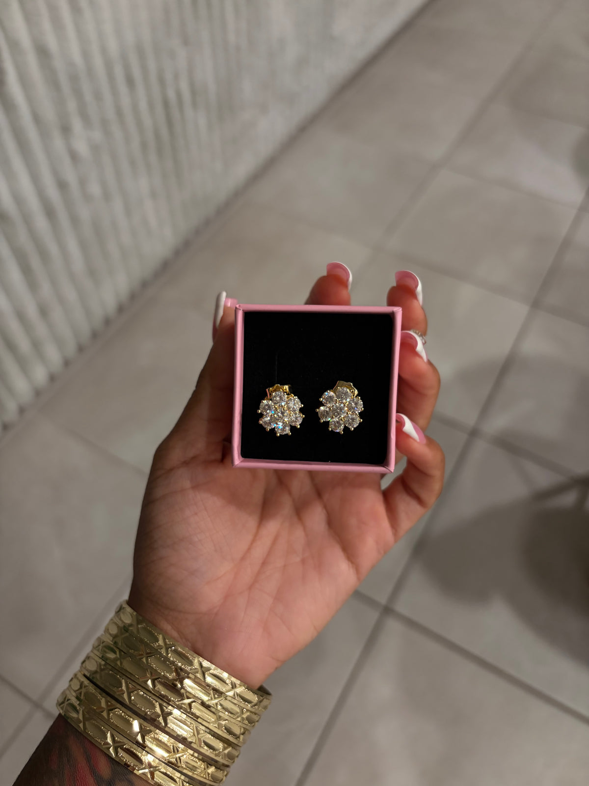 Flower Stud Earrings