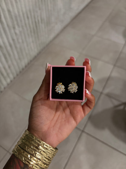 Flower Stud Earrings