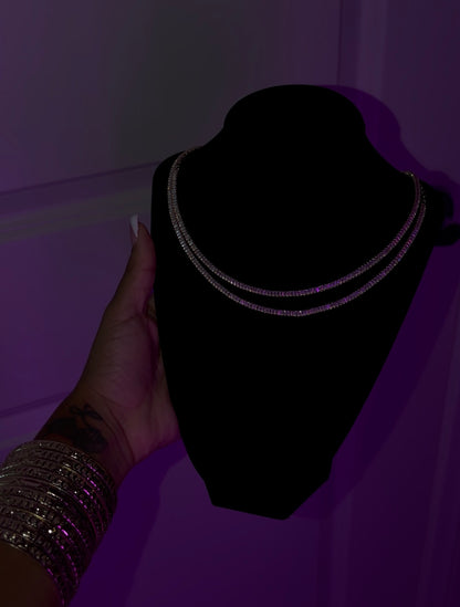 Baddie Baguette Necklace