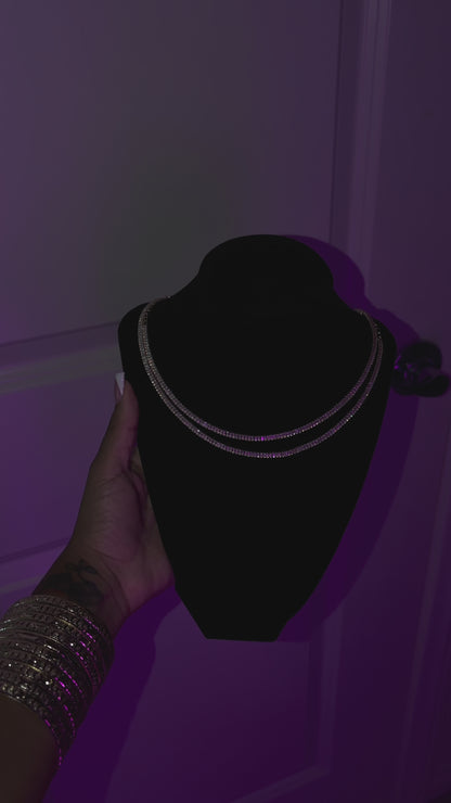 Baddie Baguette Necklace